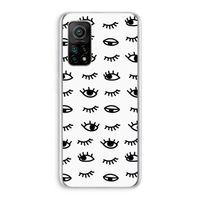Eye pattern #2: Xiaomi Mi 10T 5G Transparant Hoesje