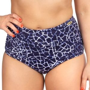 Damella Audrey Navy Crackle Bikini Maxi Brief