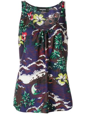 DSQUARED2 débardeur Aloha - Multicolore