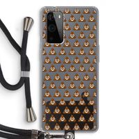 Poop emoji: OnePlus 9 Pro Transparant Hoesje met koord