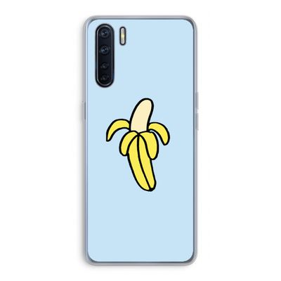 Banana: Oppo A91 Transparant Hoesje