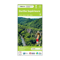 Wandelkaart 210 Ourthe Supérieure | NGI - Nationaal Geografisch Instituut