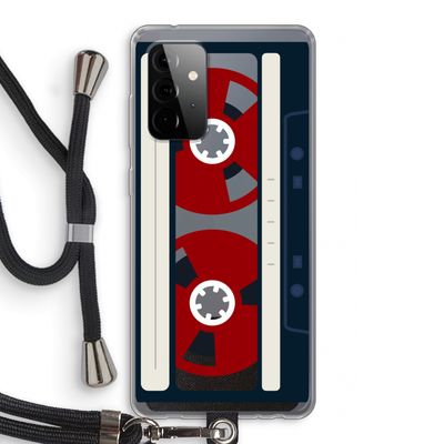 Here's your tape: Samsung Galaxy A72 5G Transparant Hoesje met koord