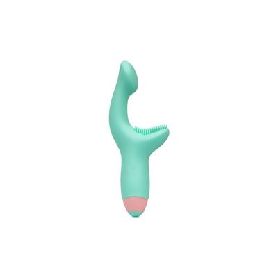 Dubbele Stimulatie Vibrator Diversual Lichtgroen