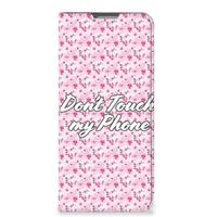 OPPO Reno8 Lite Design Case Flowers Pink DTMP - thumbnail