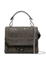 Lancel sac en cuir à patch logo - Noir Lancel sac en cuir à patch logo - Noir