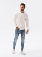 Ombre - heren sweater creme - B1153-1 - thumbnail