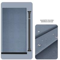 Magneto Vouwbare Douchegordijn