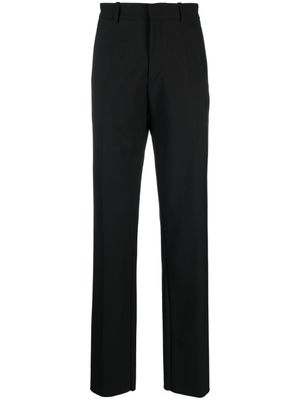 Off-White pantalon de costume à coupe droite - Noir