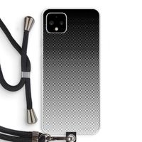 Musketon Halftone: Pixel 4 XL Transparant Hoesje met koord