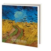 Kaartenmapje 10 stuks met enveloppen - Landscapes, Van Gogh Museum
