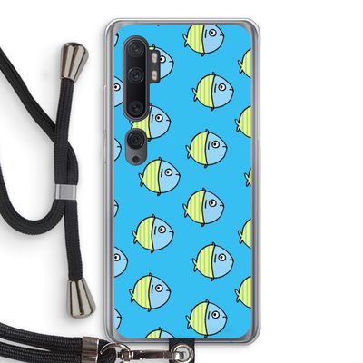 Visjes: Xiaomi Mi Note 10 Pro Transparant Hoesje met koord