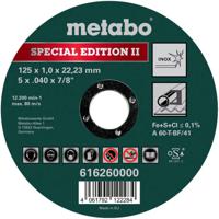 Metabo SPECIAL EDITION II 616260000 Doorslijpschijf recht 125 mm 1 stuk(s) - thumbnail