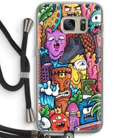 Vexx Mixtape: Samsung Galaxy S7 Transparant Hoesje met koord
