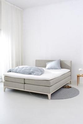 Auping Organic Jersey Hoeslaken Topper white