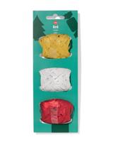 HEMA Cadeaulint glitter - 3 stuks (multi)