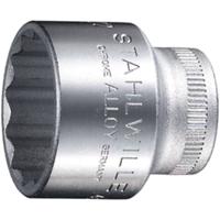 Stahlwille 45 7 02010007 Dubbel zeskant Dopsleutelinzetstuk 7 mm 3/8 (10 mm)