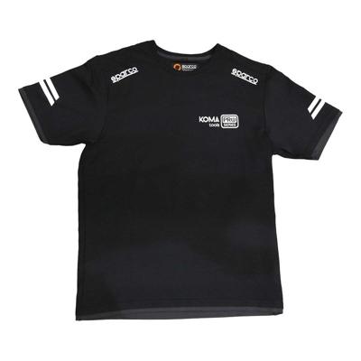 Uniseks T-Shirt met Korte Mouwen Sparco Koma Tools 02416nrgs Maat XL