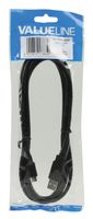 Valueline 2m, USB 2.0, USB A - Micro B USB-kabel Micro-USB B Zwart - thumbnail