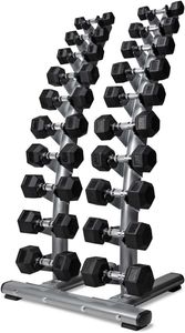 PTessentials Dumbbellset 2,5 t/m 20 kg incl. deluxe opbergrek - verwacht medio september