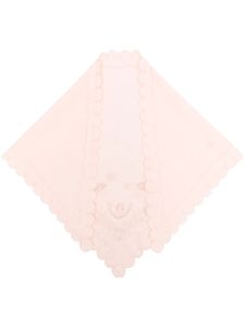 Gunia Project écharpe en broderie anglaise - Rose