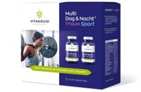 Multi Dag & Nacht Vrouw Sport 100% Vegan 2 x 90 180 Tabletten