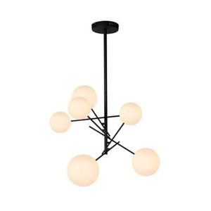 Lucide ALARA Hanglamp 6xG4 - Zwart