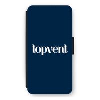Topvent Navy: iPhone 12 Pro Max Flip Hoesje