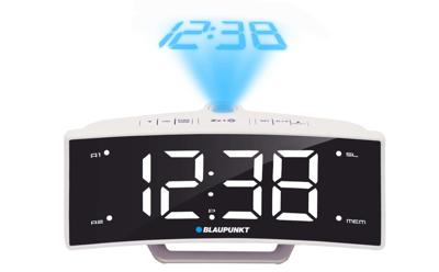 Blaupunkt CRP7WH radio Klok Zwart, Wit