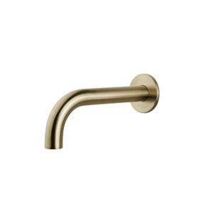 Wiesbaden Inbouwuitloop Rond 25 cm 1/2&apos;&apos; Geborsteld Messing