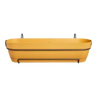 Elho Vibia Campana balkonbak Allin1 70 cm honing geel