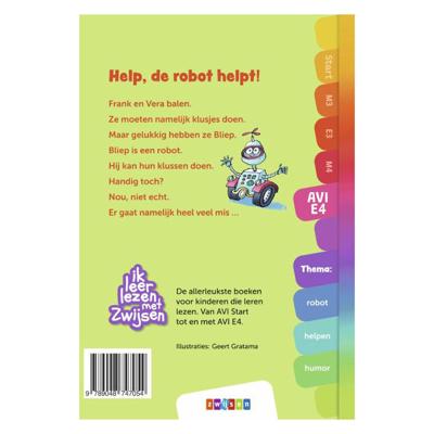 WPG Uitgevers Ik leer lezen - help, de robot helpt! (avi-e4)