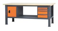 Beta C58Bc-W2,1 4Ca/O Werkbank | 4 laden | Deurmodule - 058000633