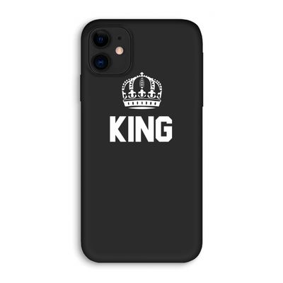 King zwart: iPhone 11 Biologisch afbreekbaar hoesje