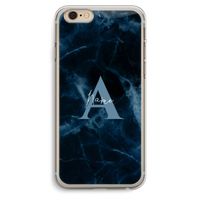Midnight Marble: iPhone 6 Plus / 6S Plus Transparant Hoesje Midnight Marble: iPhone 6 Plus / 6S Plus Transparant Hoesje