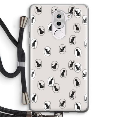 Miauw: Honor 6X Transparant Hoesje met koord