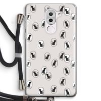 Miauw: Honor 6X Transparant Hoesje met koord