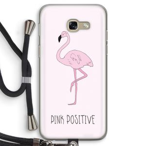 Pink positive: Samsung Galaxy A5 (2017) Transparant Hoesje met koord