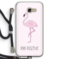 Pink positive: Samsung Galaxy A5 (2017) Transparant Hoesje met koord