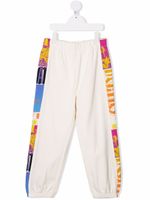 Stella McCartney Kids pantalon de jogging à logo imprimé - Tons neutres