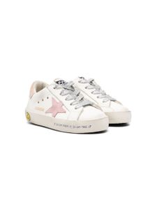 Golden Goose Kids baskets Super Star - Blanc