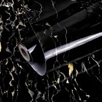 Fotobehang - Zelfklevende folie - deco folie marmer zwart,  60cm x 10 m