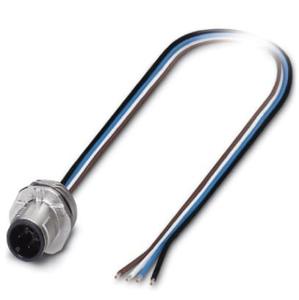 Phoenix Contact 1523450 Sensor/actuator inbouwconnector M12 Aantal polen (sensoren): 4 Stekker, inbouw 0.50 m 1 stuk(s)