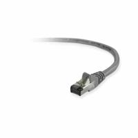 Kabel RJ45 Categorie 5e UTP Belkin 2m Cat5e STP Zwart Grijs 2 m
