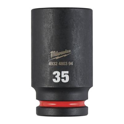 Milwaukee ShockWave™ Krachtdop 3/4" lang | 35 mm - 4932480394