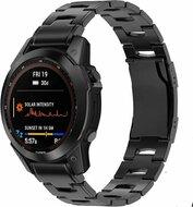 Titanium schakelband - Zwart - Garmin Tactix 8 - 47mm