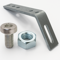 Dakhakenset - 12 stuks tbv verzinkte set - 8 haken nodig per 3,5 m