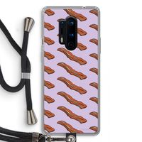Bacon to my eggs #2: OnePlus 8 Pro Transparant Hoesje met koord