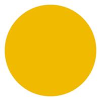 Creativ Company Textile color dekkende textielverf - geel, 250ml