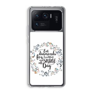 Diamonds: Xiaomi Mi 11 Ultra Transparant Hoesje